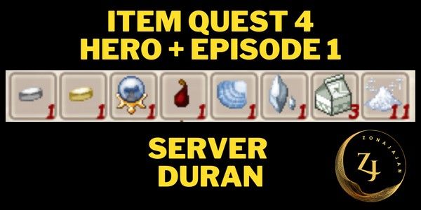 Quest Material 4 Heroes + Episode 1