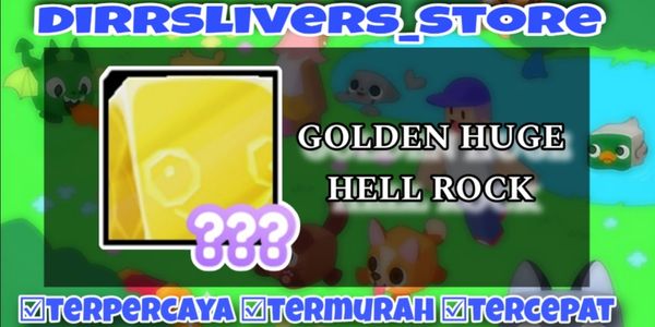 Golden Huge Hell Rock