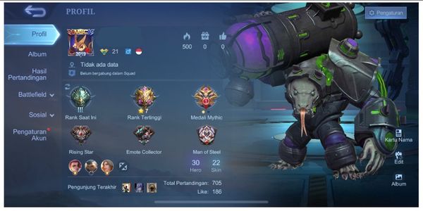 HIGH GOKIL EMBLEM ML ACCOUNT