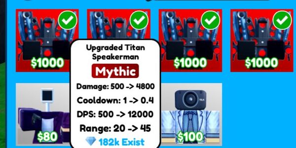 Upgraded Titan Speakerman - Toilet Tower Defense