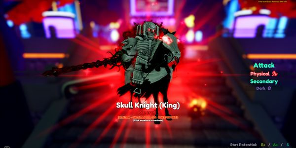 Skull Knight (King) - Anime Adventure
