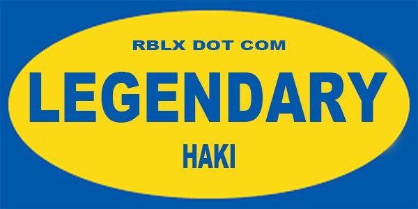 Get Legendary Haki