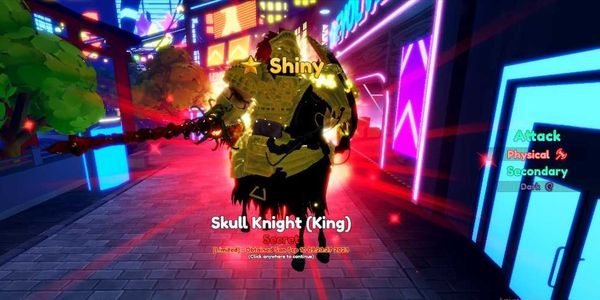 Shiny Skull Knight (King) - Anime Adventure