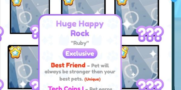HUGE HAPPY ROCK
