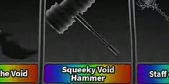 Squeeky Void hammer Survive The killer