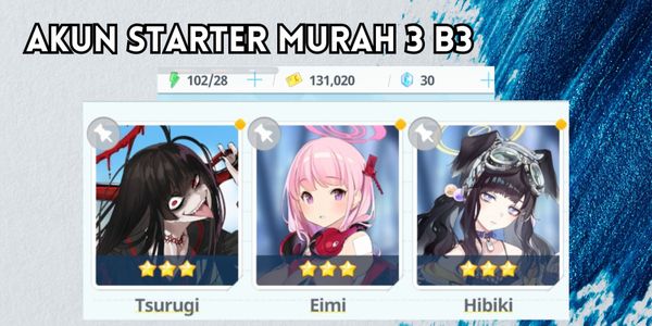 (GB) CHEAP STARTER ACCOUNT 3 B3- TSURUGI, EIMI, HIBIKI