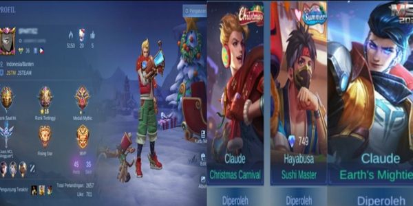ML SKIN CLAUDE MSC 2021 & CHRISTMAS ACCOUNT