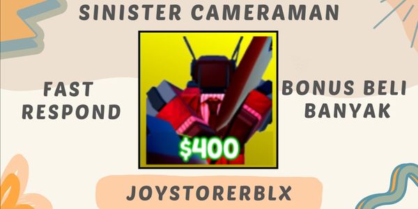 (Legendary) Sinister Cameraman | Toilet Tower Defense