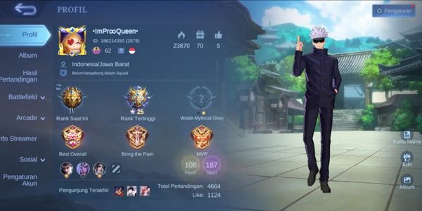 Xavier Gojo Satoru - Angela Aspirants - Collector Valir - Beatrix Prime - Recall Tas Tas