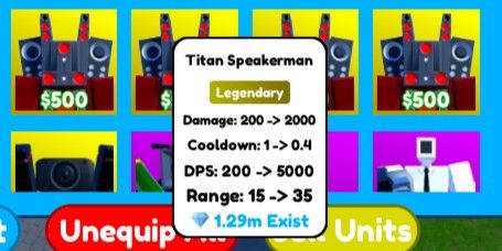 Titan Speakerman - Toilet Tower Defense