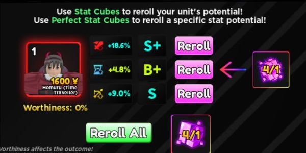 Homuru (Time Traveler) stat gg