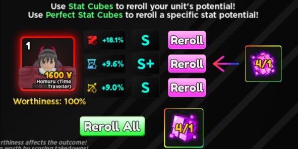 Homuru (Time Traveler) stat gg