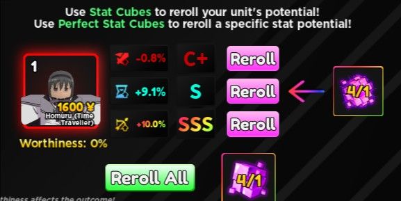 Homuru (Time Traveler) stat gg