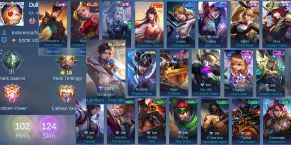Epic Emblem Allmax 102 Account | 124