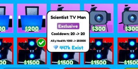 Scientist Tv Man - Toilet Tower Defense