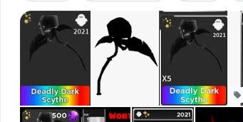 Deadly dark scythe survives the killer