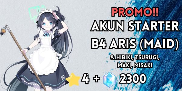 (GB) PROMO B4 ARIS (MAID) + Hibiki Tsurugi Maki Misaki