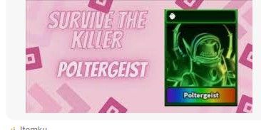Poltergeist survives the killer