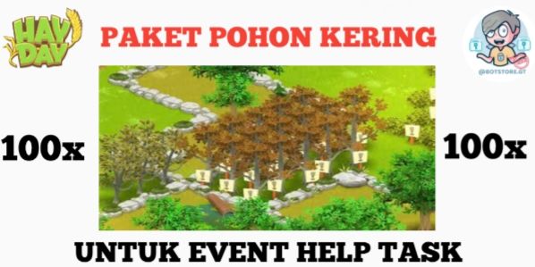 [CHEAP] 100 Pcs Dry Trees (poker) for help task/global events