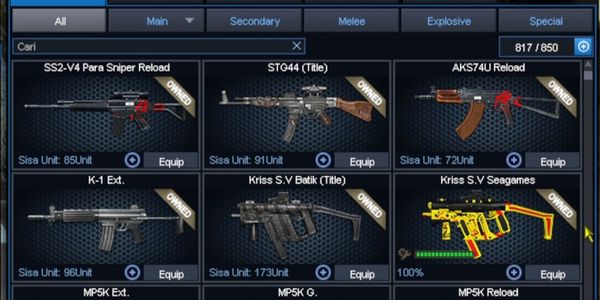 5 Star Kriss Sea Games PERMANENT, KD HS NO MINUS, FULL CASH ++