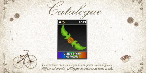glaive of the hallowed [ survive the killer ]