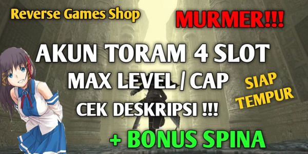 PLAIN ACCOUNT 4 SLOT CHARACTER ALL CAP/MAX LEVEL