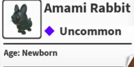 Buy Item Amami Rabbit Roblox 2183693 | itemku