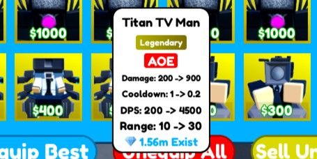 Titan Tv Man - Toilet Tower Defense