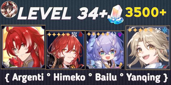 Argenti Bailu Himeko Yanqing account