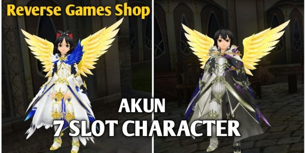 7 CHARACTER ACCOUNT WITH AVA, READY TO USE, HIGH LEVEL, ANTI HACKBACK
