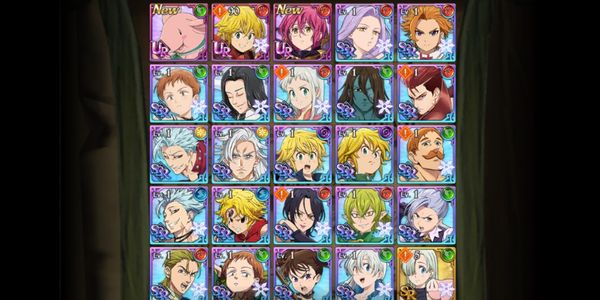 [ GLOBAL Starter ] Purgatory Meliodas, Mael, Traitor Meliodas, Transcendent Ban, UR LVL 90 Lostvayne Meliodas (2/6), Green Escanor (2/6)
