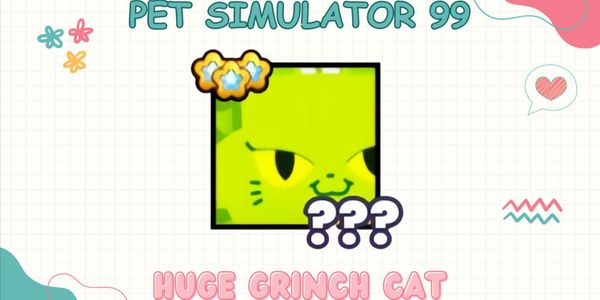 Huge Grinch Cat