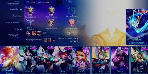 cheap mobile legends skin legend gumon sultan account