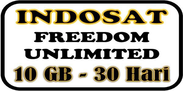 Freedom Unlimited 10GB (30 Hari) (inactive)