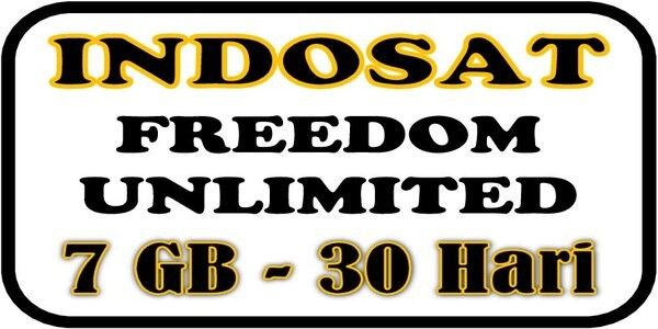 Freedom Unlimited 7GB (30 Hari) (inactive)
