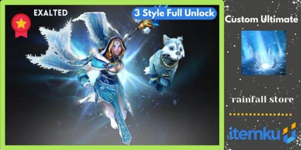 Exalted Frost Avalanche (Arcana Crystal Maiden)