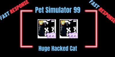 Huge Hacked Cat