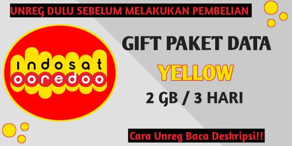 Yellow 2GB (3 Hari)