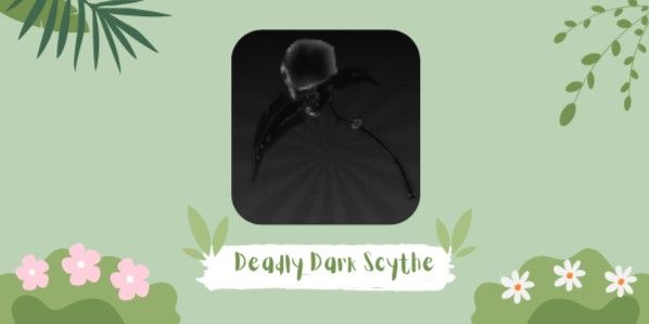 Buy Weapon Deadly Dark Scythe - Survive The Killer / STK Survive The ...