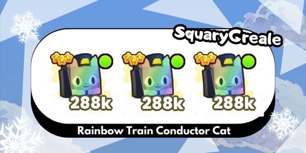 Train Conductor Cat