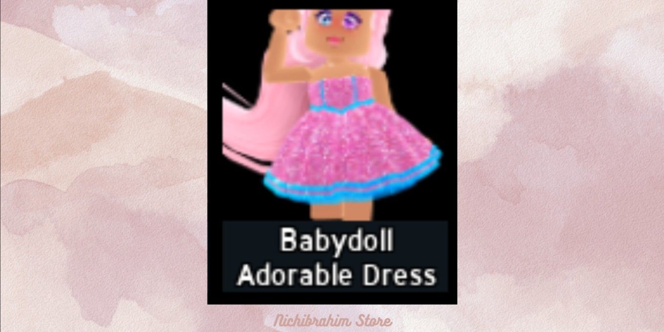 Beli Item Babydoll Adorable Dress [ Royale High ] Roblox Terlengkap dan