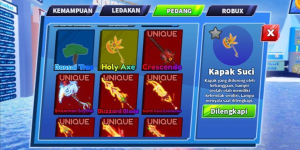 Cheap Blade Ball GG Accounts (Many Unique) (Many Skills)