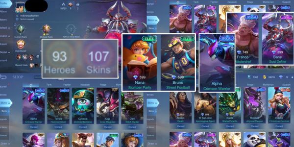 ML EMBLEM MAX, EPIC BANE, HERO DAN SKIN BANYAK, EFEK RECALL BAGUS, AMAN NO MINUS (3)