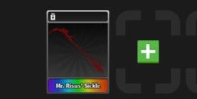 Buy Item Mr Risus' sickle RBL 2587580 | itemku