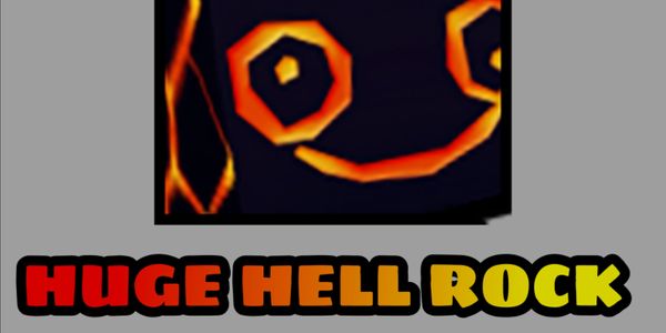 Huge Hell Rock Pet Simulatot X!