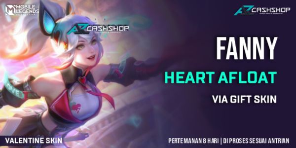 Beli Skin Heart Afloat (Valentine Skin Fanny) Mobile Legends Terlengkap ...