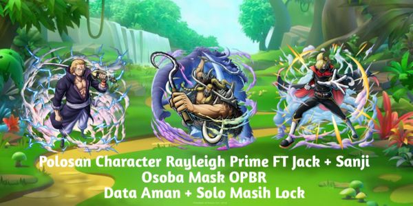 Plain Character Rayleigh Prime FT Jack + Sanji Osoba Mask OPBR