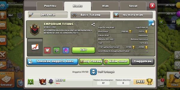 	Clan Level 3