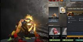 Golden Dark Maw Inhibitor (Immortal Lifestealer) TI10