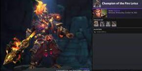 Champion of the Fire Lotus (Monkey King Set) Collector Cache TI11